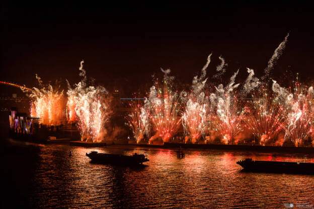 EXPO2010 opening ceremony fireworks