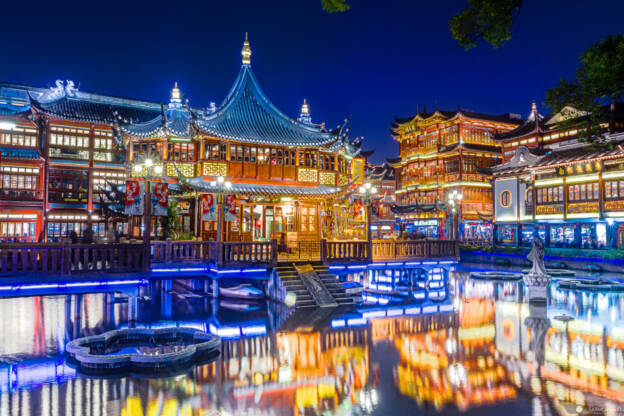 Yu Garden in Shanghai