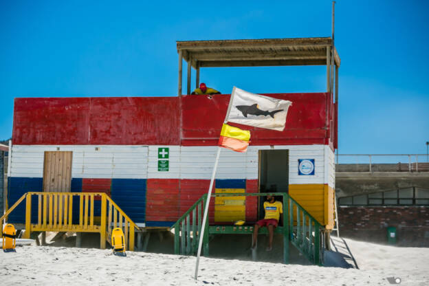 Beach cabins