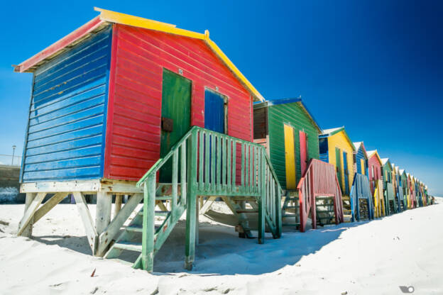 Beach cabins