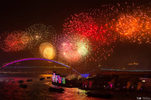 EXPO2010 opening ceremony fireworks