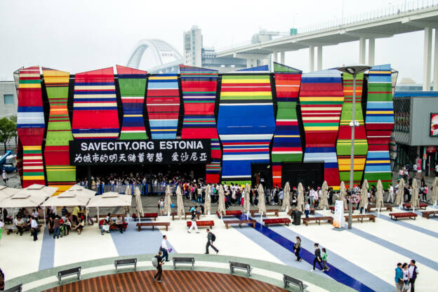 Estonian pavilion in EXPO2010