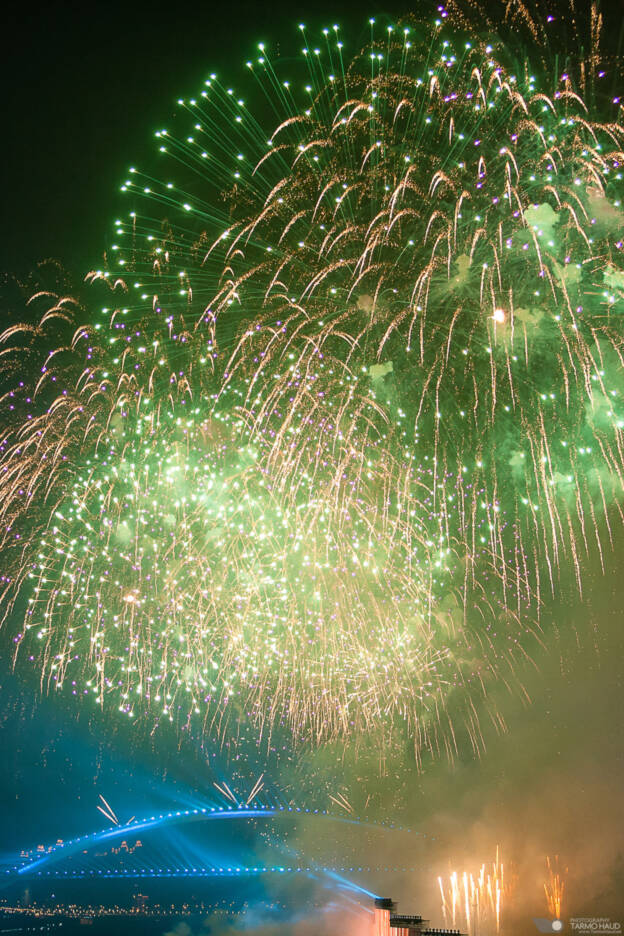 EXPO2010 opening ceremony fireworks