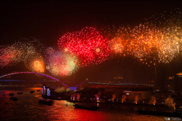 EXPO2010 opening ceremony fireworks