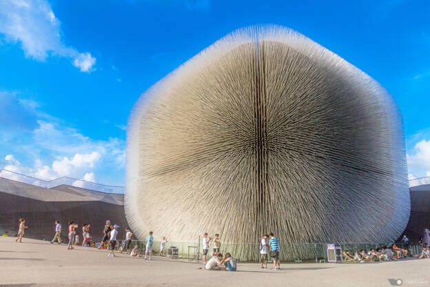 UK pavilion in EXPO2010